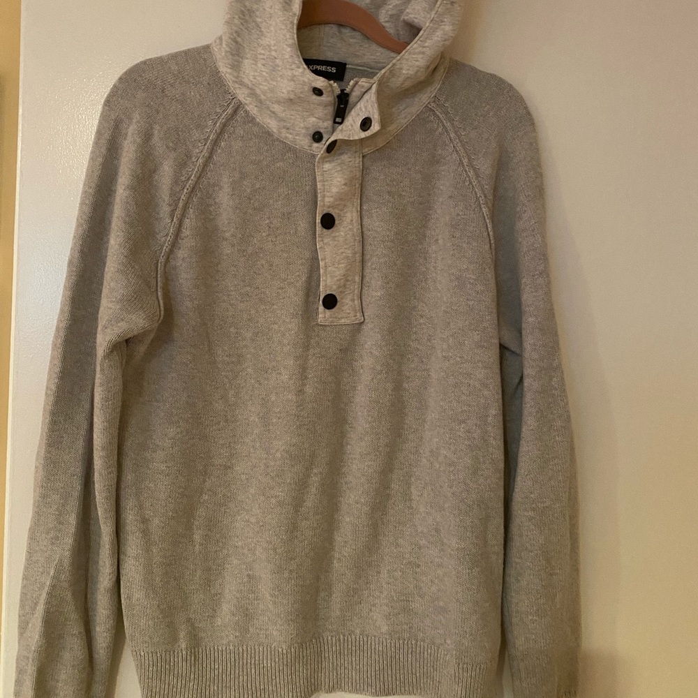 Men’s Express Knit Sweater Hoodie